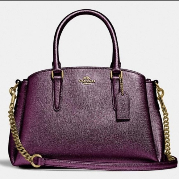 Coach Handbags - 1 DAY SALE!!!💜 Coach Mini Sage Carryall💜